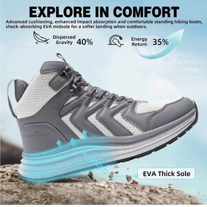 Men's Gray Hiking Shoes